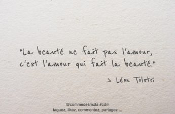 citation amour beauté