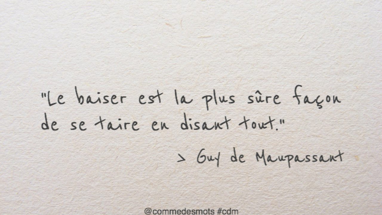 Le Baiser Comme Des Mots Le Baiser Comme Des Mots