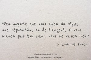 Citations De Louis De Funes Comme Des Mots