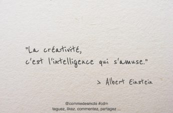 La créativité, c’est l’intelligence