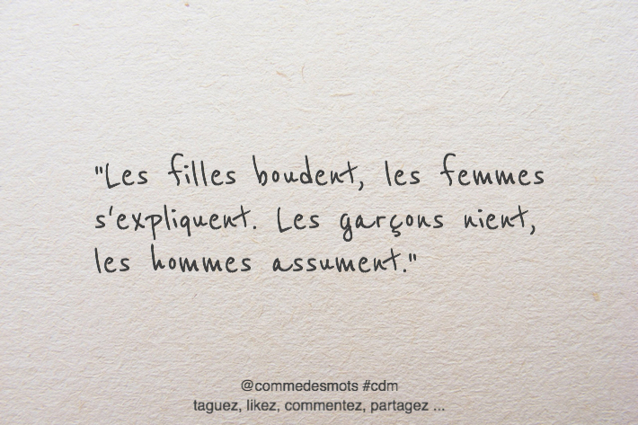 citation filles femmes