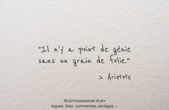 citation grain de folie