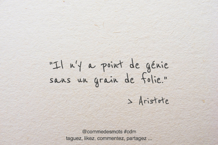 citation grain de folie