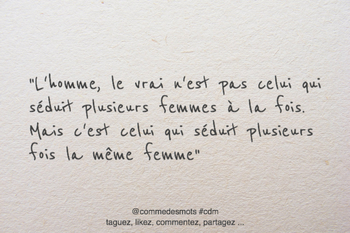 citation homme / femme