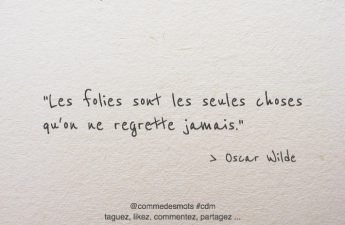 citation les folies