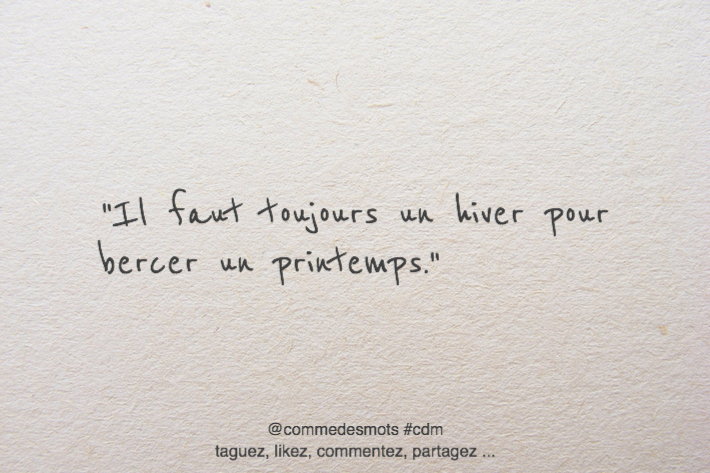 citation printemps