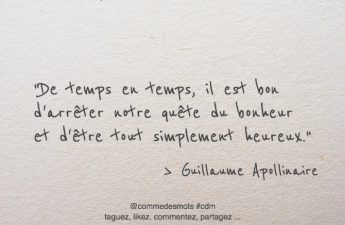 citation simplement heureux