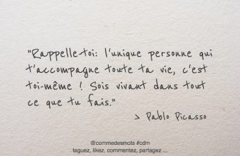 Sois vivant dans tout ce que tu fais