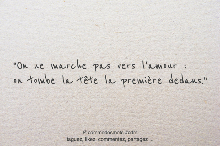 citation vers l'amour