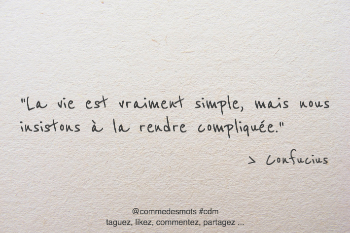 citation la vie