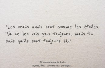 citation vrais amis