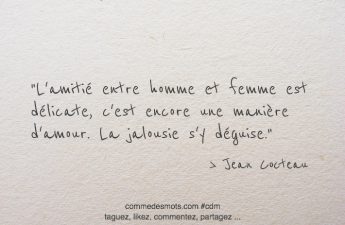 citation amitié entre homme et femme