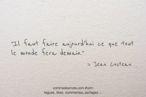 Citations De Jean Cocteau Comme Des Mots