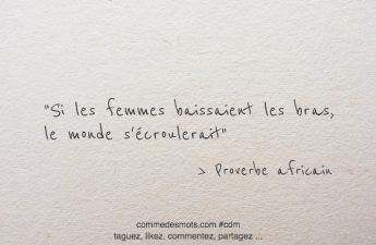 Si les femmes …