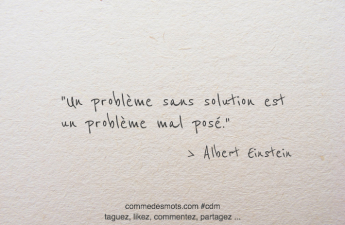 un probleme sans solution