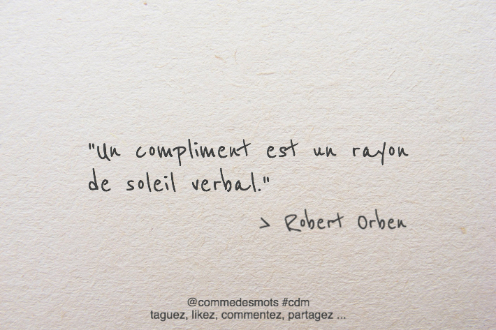 citation compliment