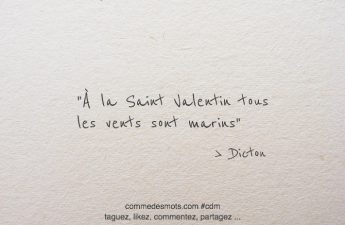 À la Saint Valentin tous les vents sont marins