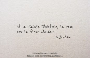 Dicton du 2 avril jour de la Sainte Théodosie