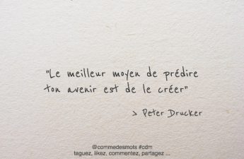 citation de Peter Drucker