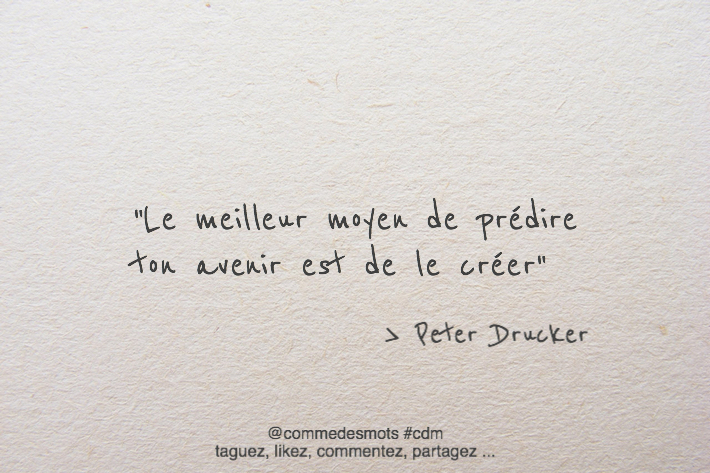 citation de Peter Drucker