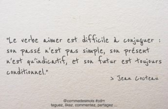 citation de Jean Cocteau